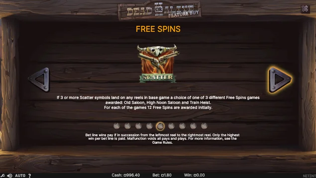 Dead or Alive casino